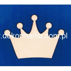 Korona 10x7cm , sklejka